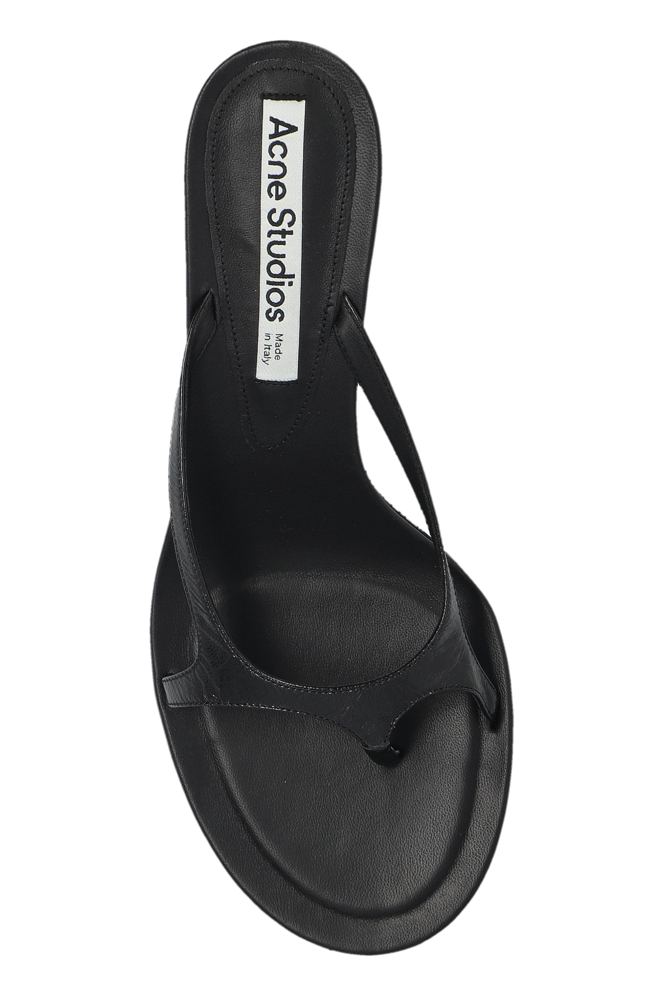 Acne Studios サンダル Made in Italy Black Leather sandals with buckle Acne Studios - Vitkac Italy